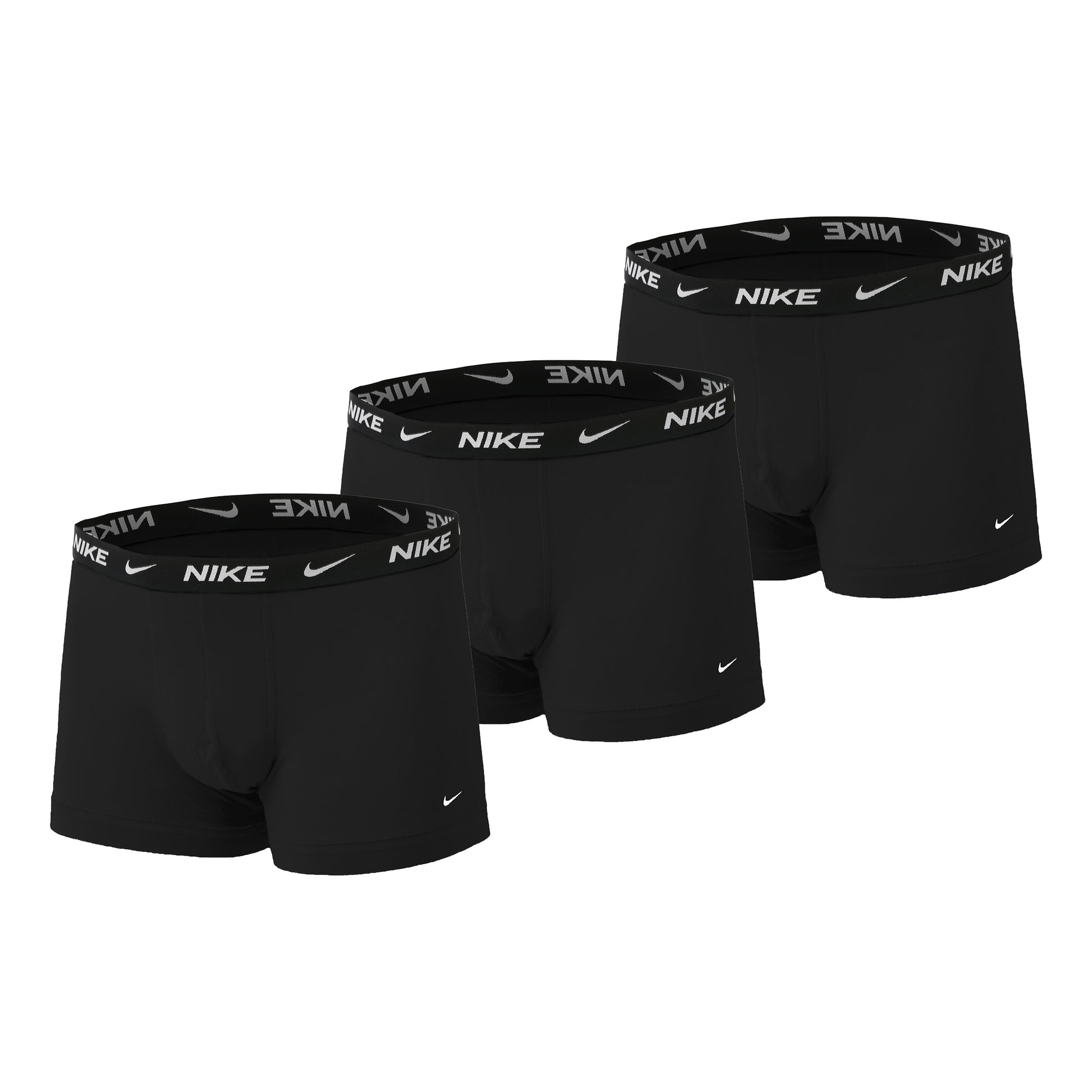 Nike Everyday Cotton Strech Trunk Boxershorts 3-pack Herrar-Svart,Antracit