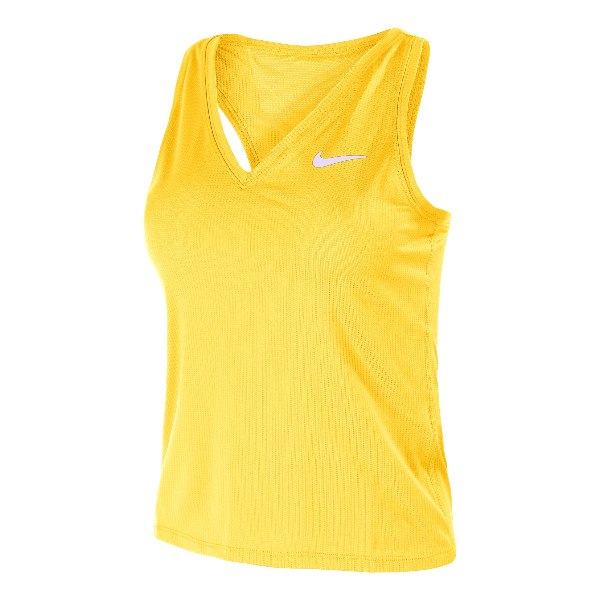 Nike Dri-Fit Victory Court Linne Damer - guldgul, vit