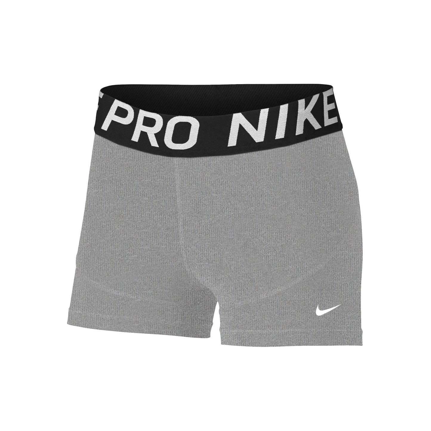 Nike Dri-Fit Big Kids 3in Shorts Flickor-grå,vit