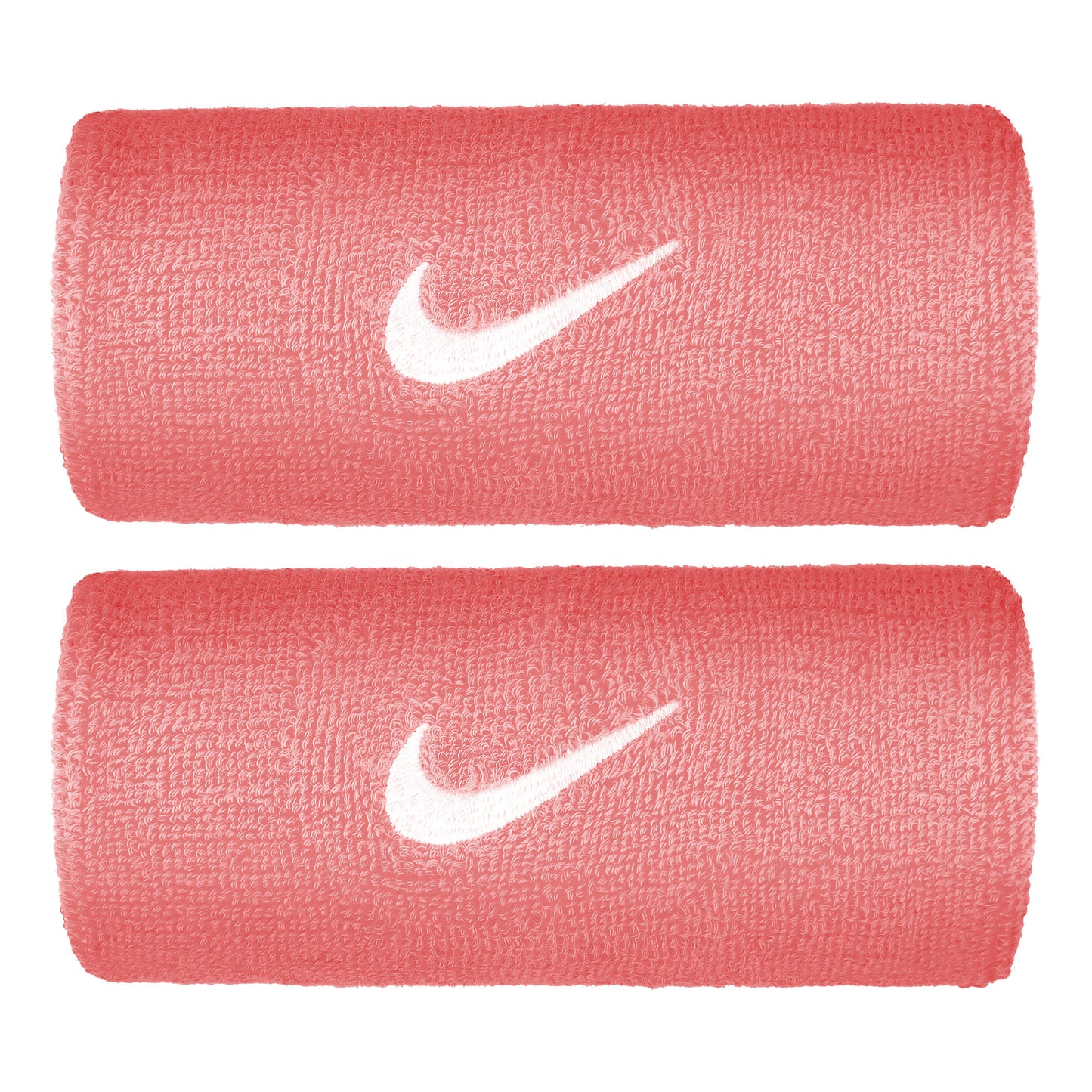 Nike Premier DW Svettband 2-pack lång - rosa, vit