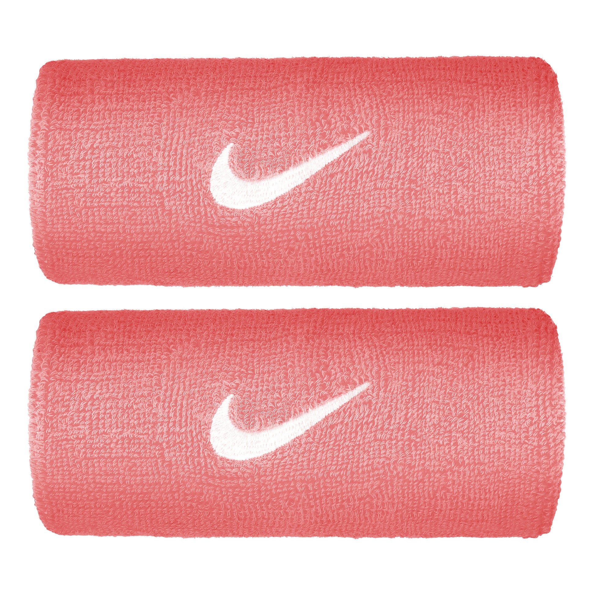 Nike Premier DW Svettband 2-pack lång - rosa, vit