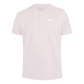 Dri-Fit Court Blade Solid Polo Herrar - rosa, vit