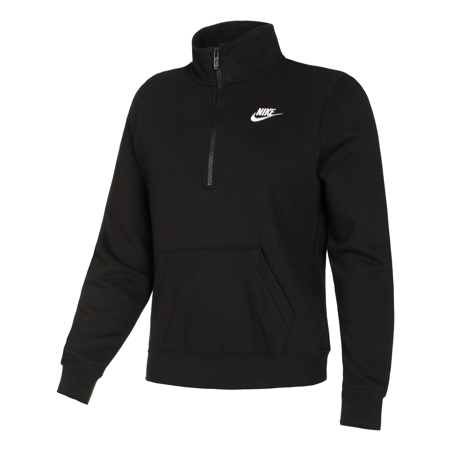 Nike New Sportswear Club Half-Zip Tröja Damer - svart,