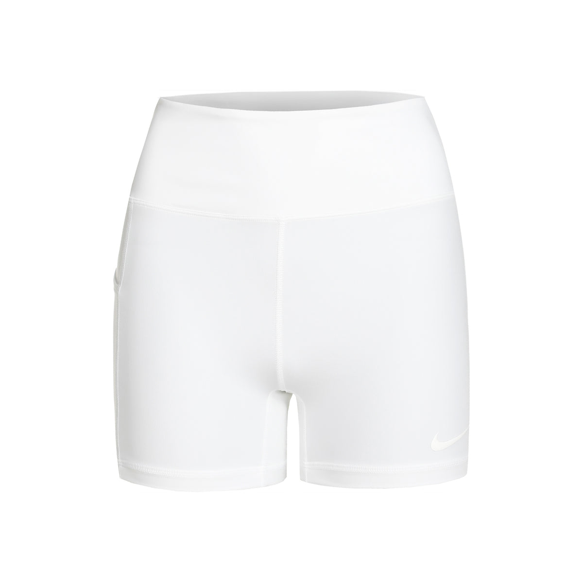 Nike Dri-Fit Club Heritage 4in Bollshorts Damer-Vit