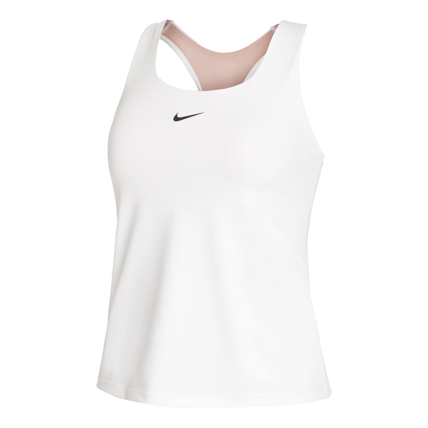 Nike Dri-Fit Swoosh Bra Linne Damer-Vit