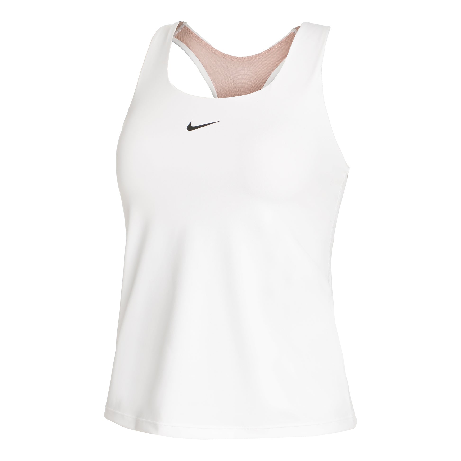 Nike Dri-Fit Swoosh Bra Linne Damer-Vit