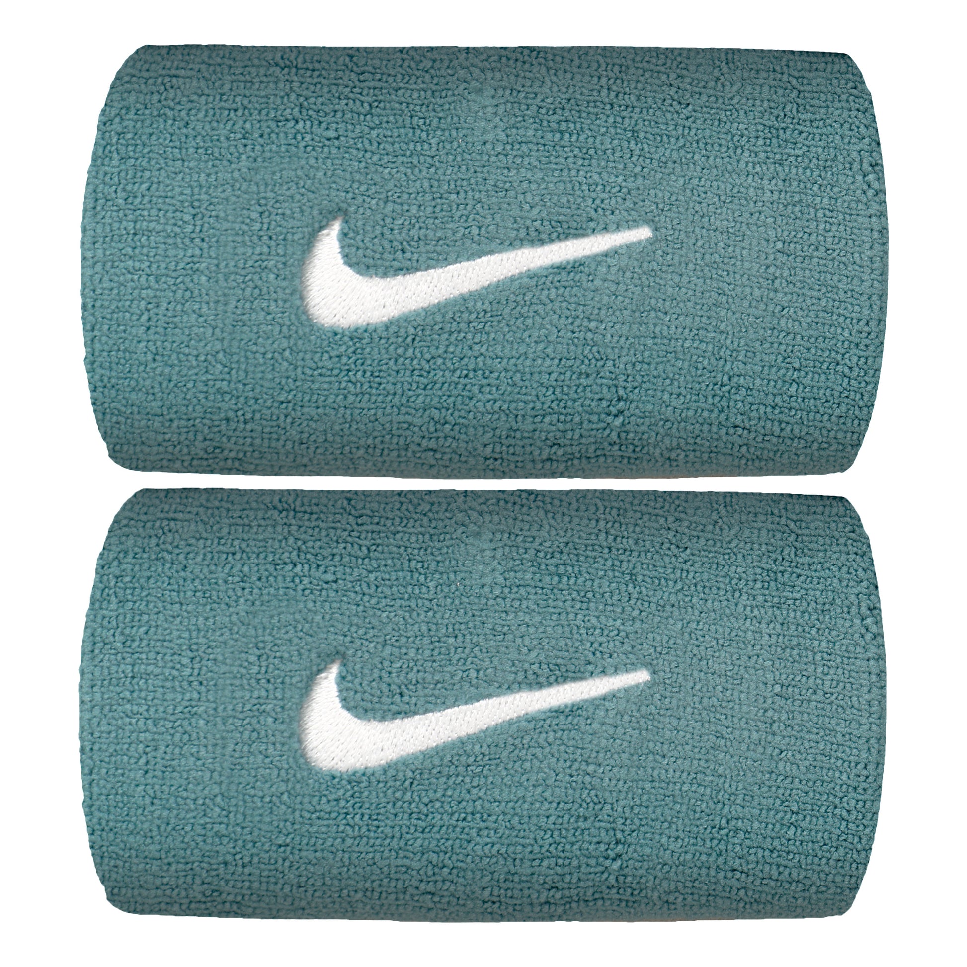 Nike Premier DW Svettband 2-pack lång - petrol, vit