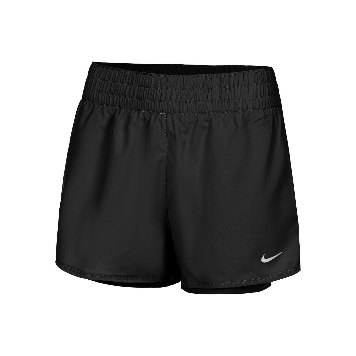 Nike Dri-Fit One Heritage 3in 2in1 Shorts Damer-Svart
