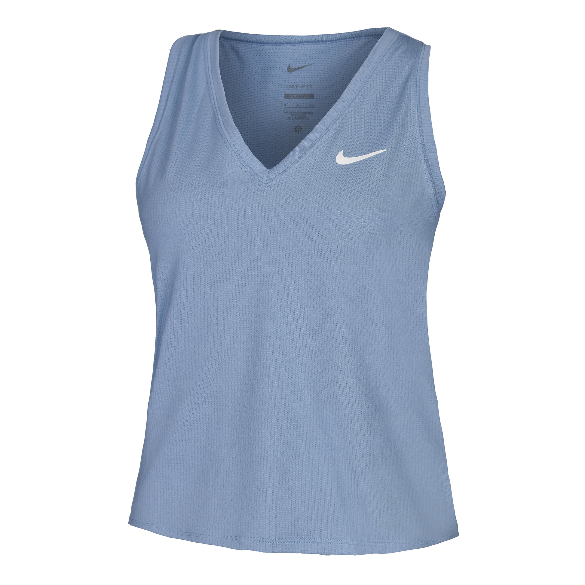 Nike Dri-Fit Victory Court Linne Damer - blågrå,