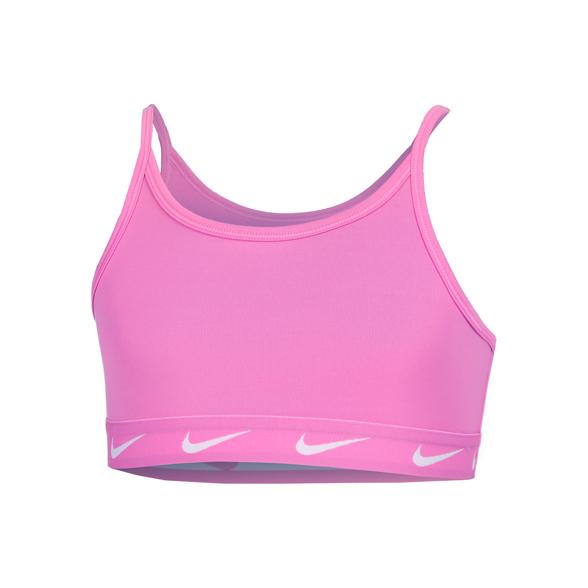 Nike Dri-Fit One Big Sport-behå Flickor - rosa