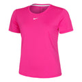 Dri-Fit One STD T-shirt Damer - rosa, vit