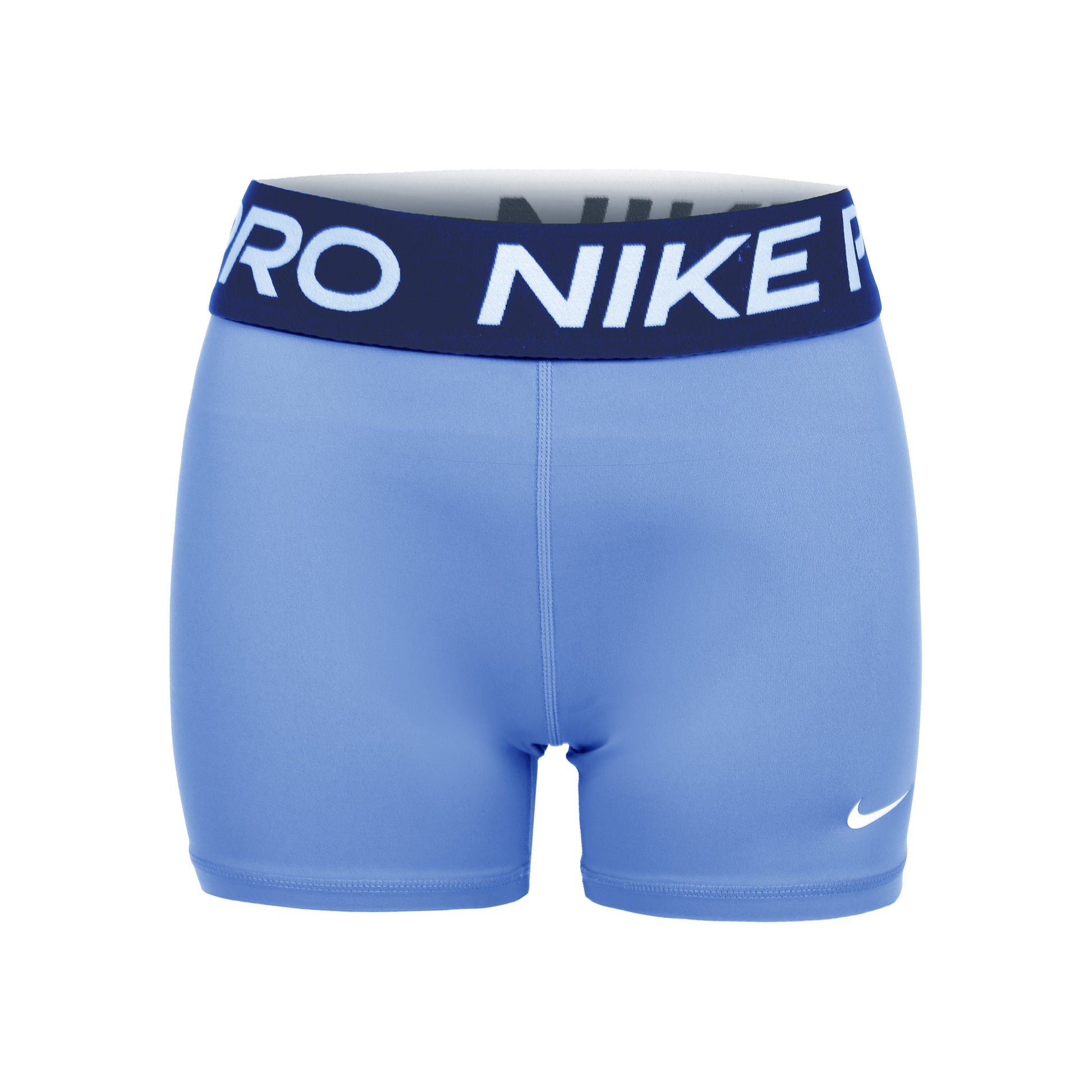 Nike Dri-Fit Big Kids 3in Shorts Flickor-ljusblå,mörkblå