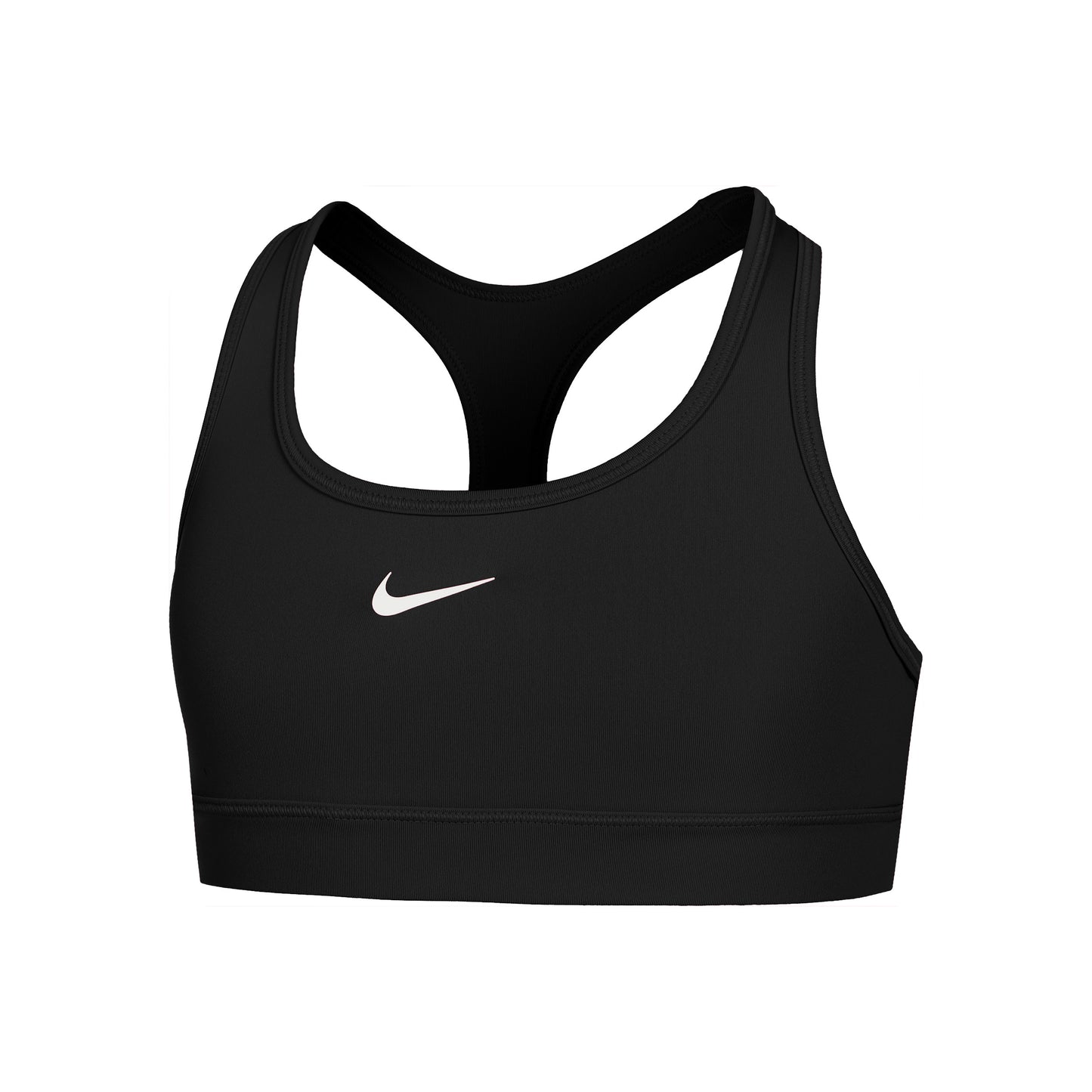 Nike Dri-Fit Swoosh Sport-behå Flickor-Svart