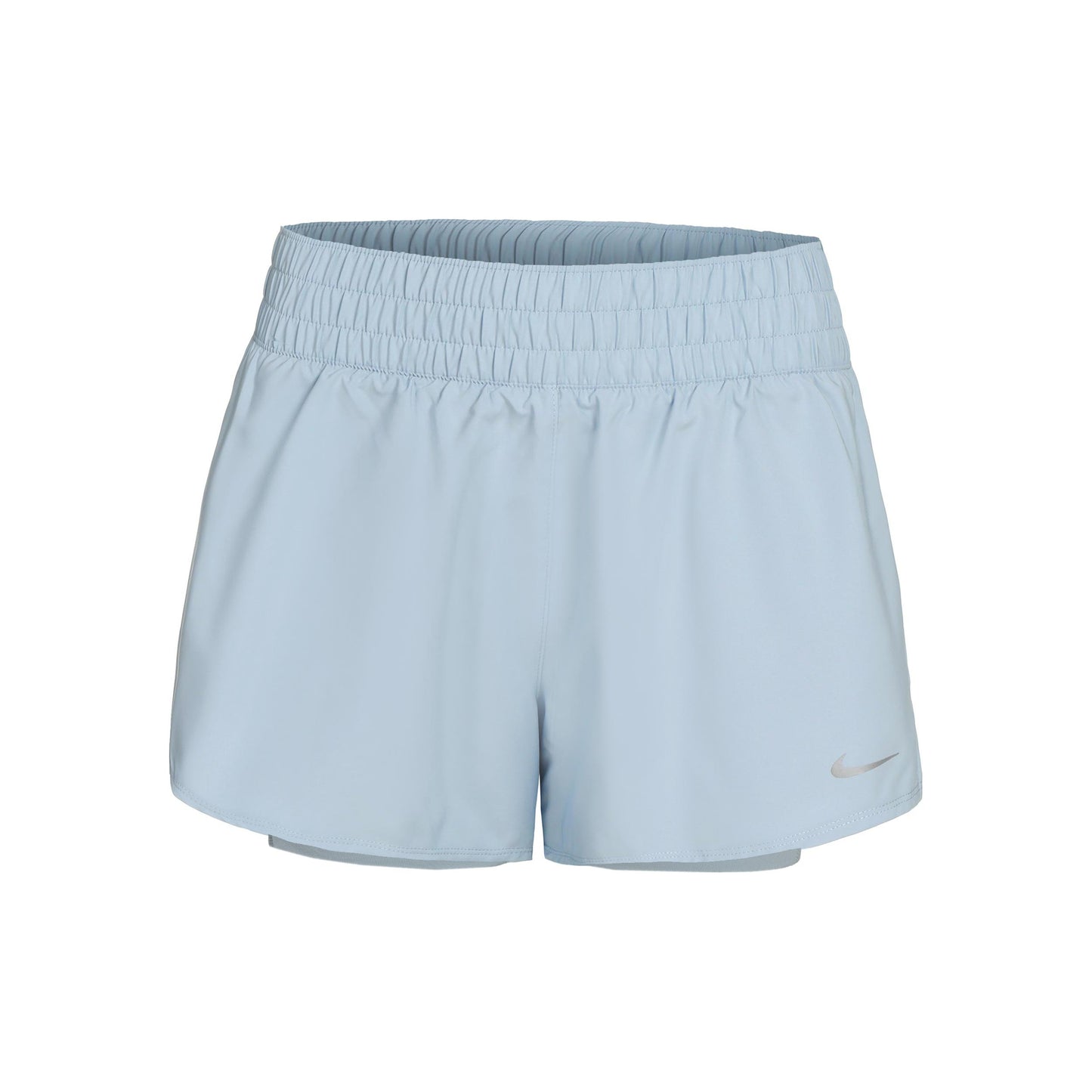 Nike Dri-Fit One Mid Rise 2in1 3in Shorts Damer - ljusblå,