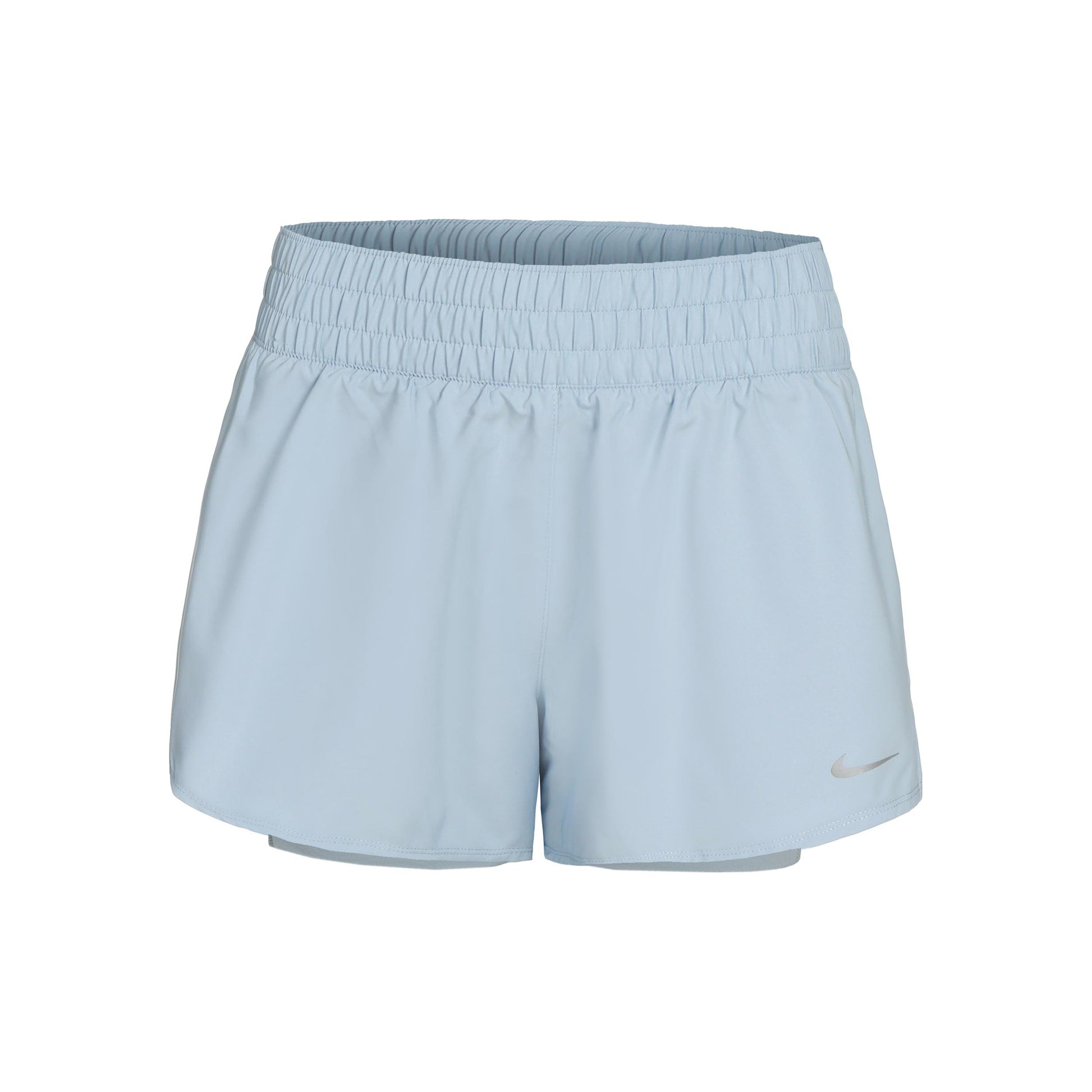 Nike Dri-Fit One Mid Rise 2in1 3in Shorts Damer - ljusblå,