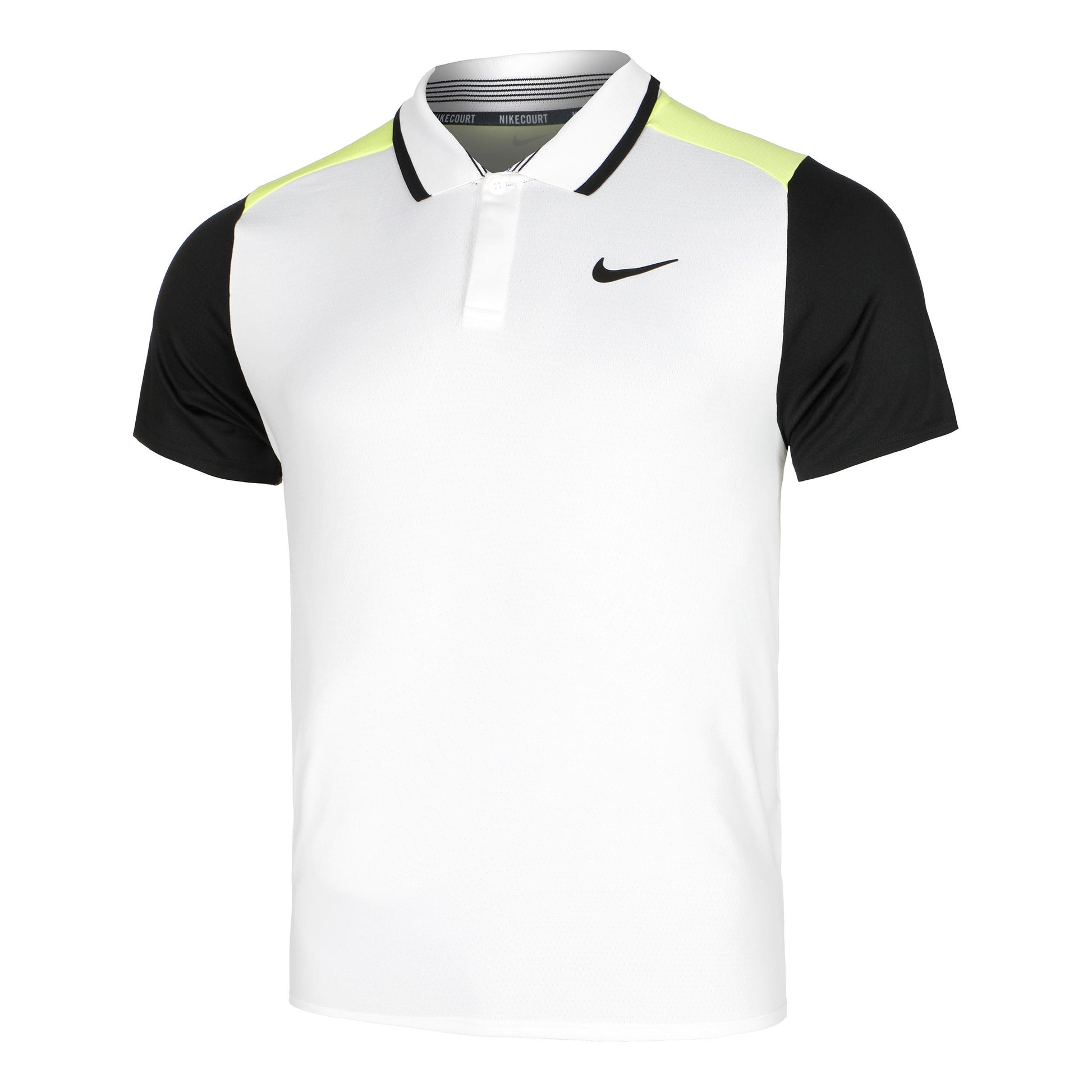 Nike Court Dri-Fit Advantage Polo Herrar - vit, svart