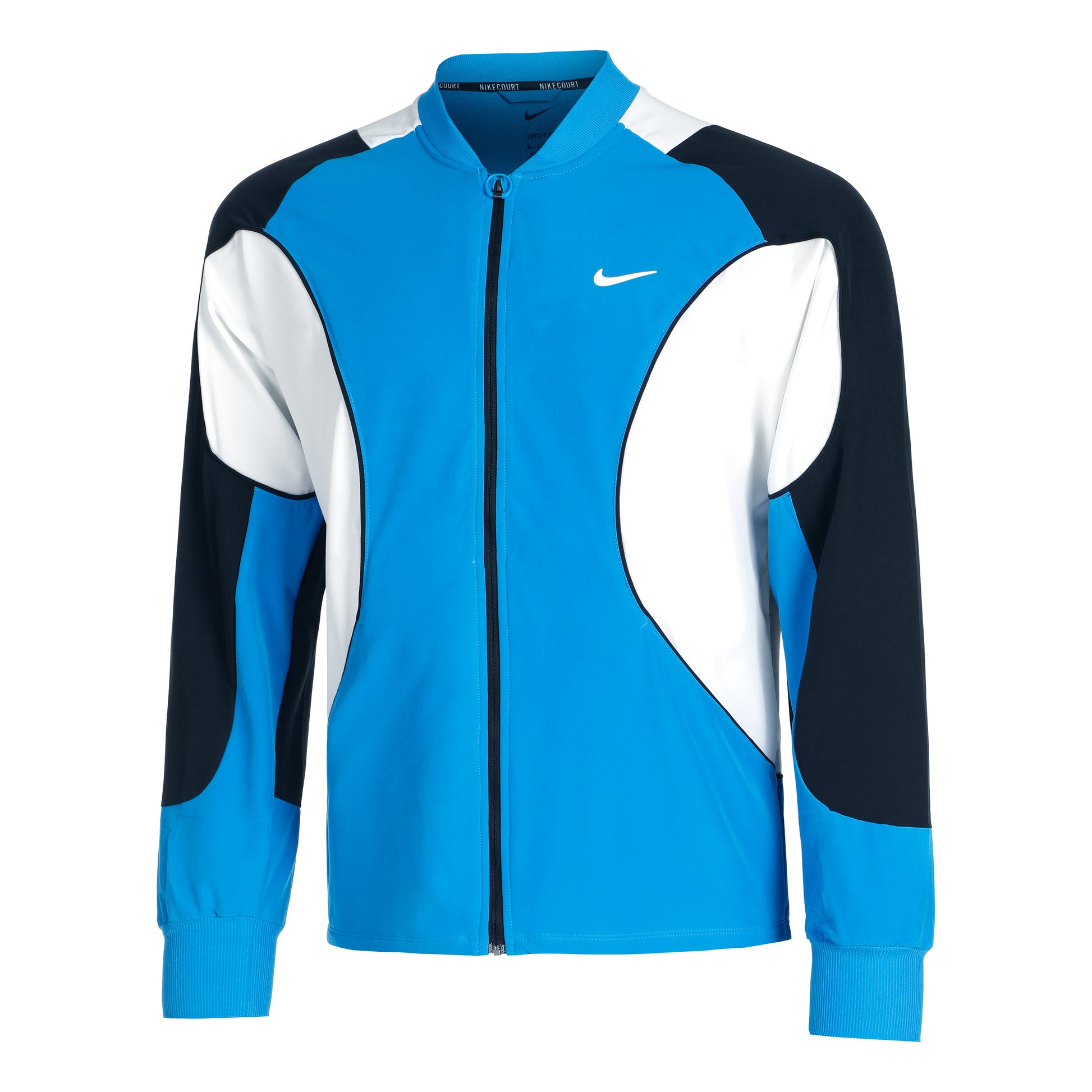 Nike Court Dri-Fit Advantage Träningsjacka Herrar - blå, svart