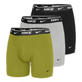 Everyday Cotton Stretch Boxershorts 3-pack Herrar - flerfärgad, oliv