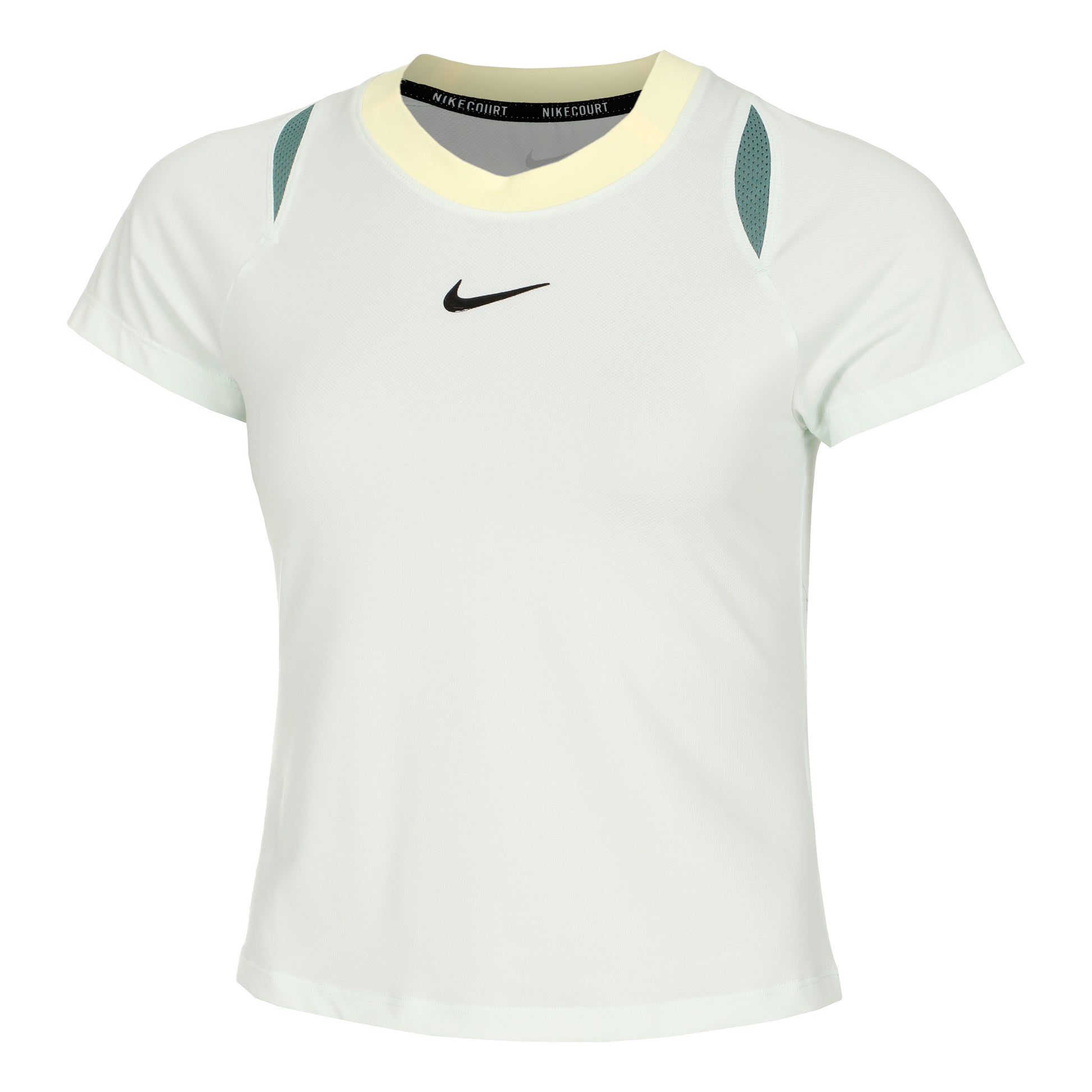Nike Court Dri-Fit Advantage T-shirt Damer - ljusgrön,