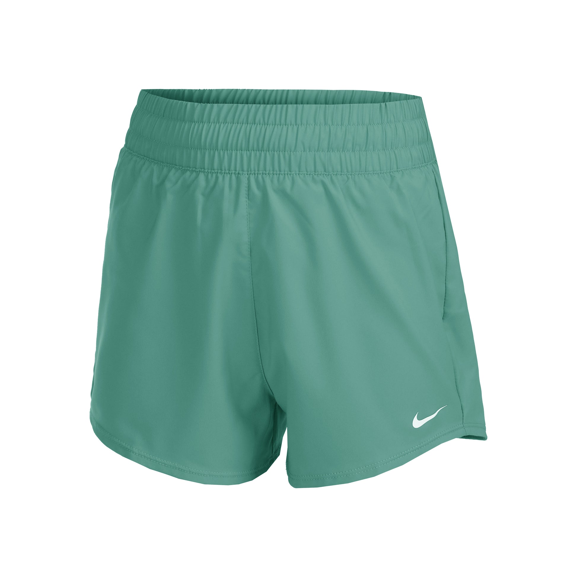 Nike Dri-Fit Big Kids High Waisted Woven Shorts Flickor - mörkgrön,