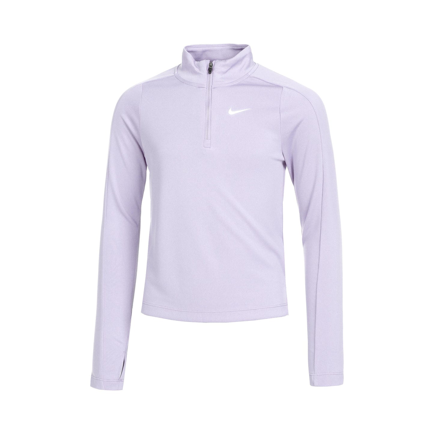 Nike Dri-Fit Half-Zip Långärmat Flickor - syrén,