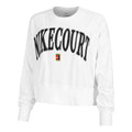 Court Heritage Fleece OOS GFX Tröja Damer - vit,