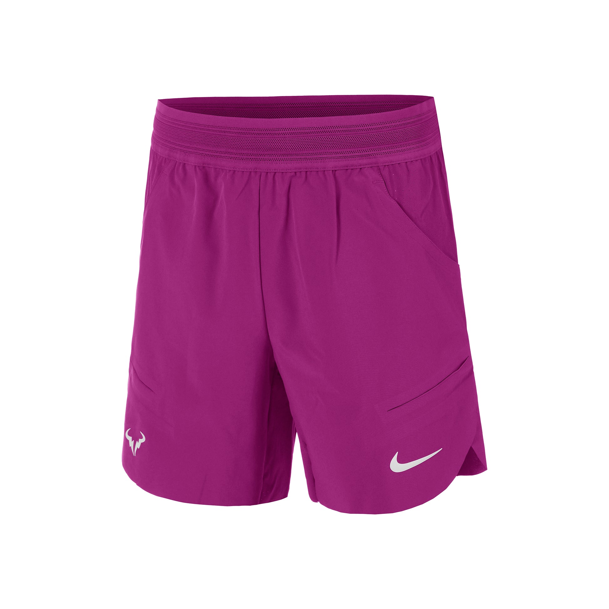 Nike Dri-Fit RAFA MNK 7in Shorts Herrar - berry,