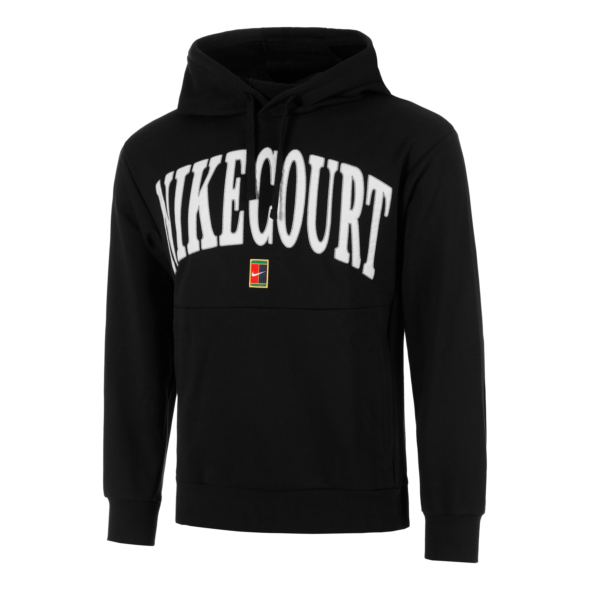 Nike Dri-Fit Fleece Heritage Huvtröja Herrar-Svart,Vit