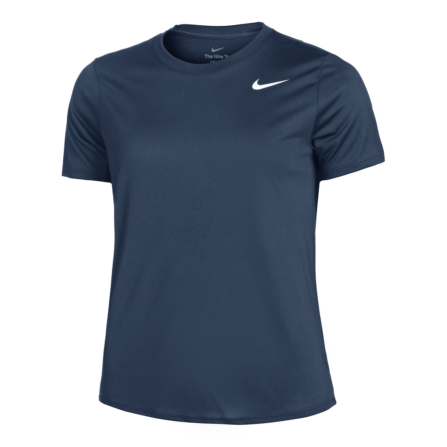 Nike Dri-Fit Regular T-shirt Damer - mörkblå, vit