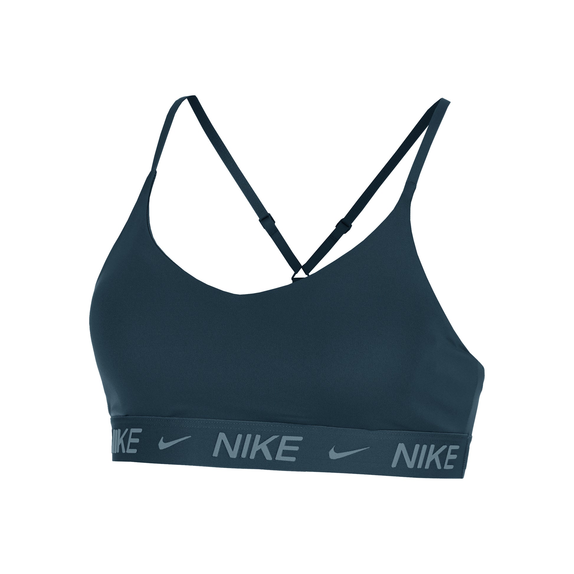 Nike Dri-Fit INDY LGT Support Sport-behå Damer-mörkblå