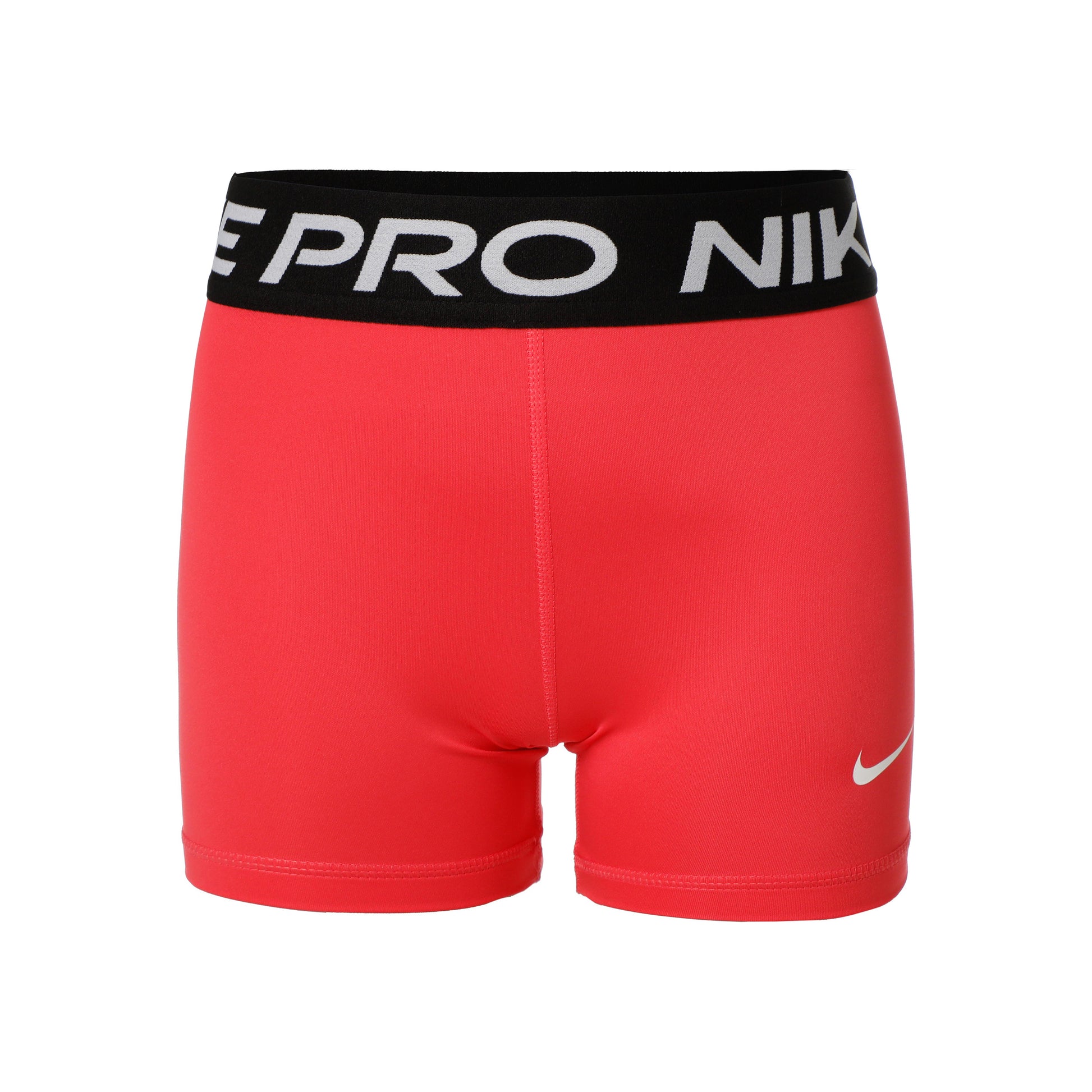 Nike Dri-Fit Big Kids 3in Shorts Flickor-röd,svart