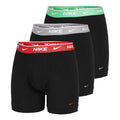 Everyday Cotton Stretch Boxershorts 3-pack Herrar - svart, flerfärgad