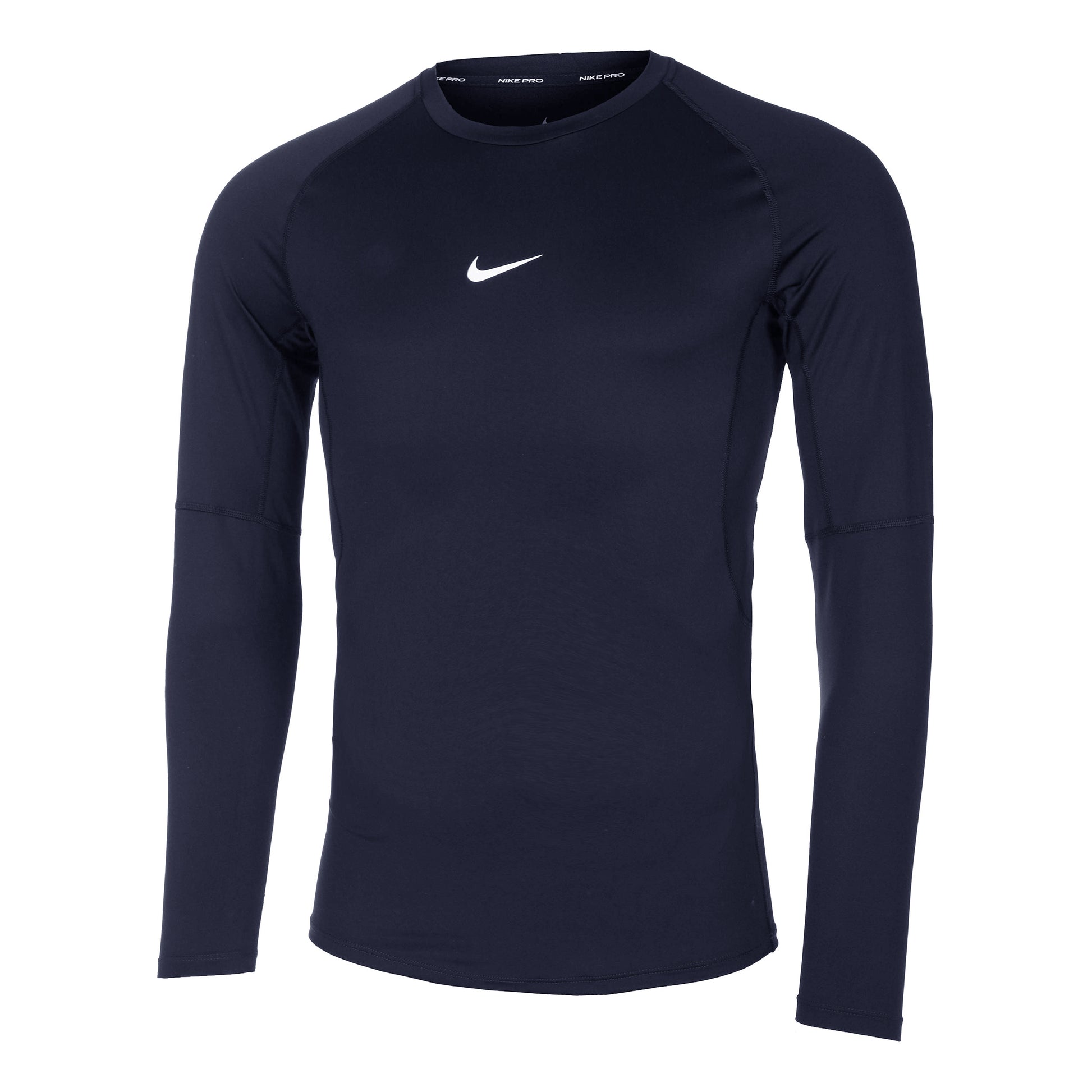 Nike Dri-Fit Långärmat Herrar - mörkblå,