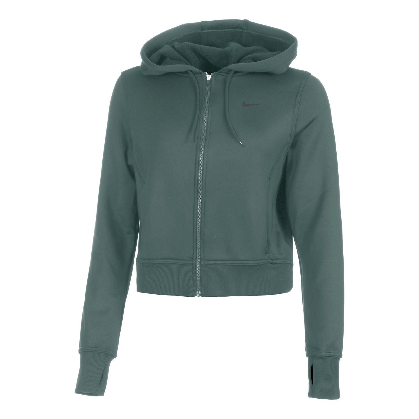 Nike One Therma-Fit Sweat-jacka Damer-Grön,Svart