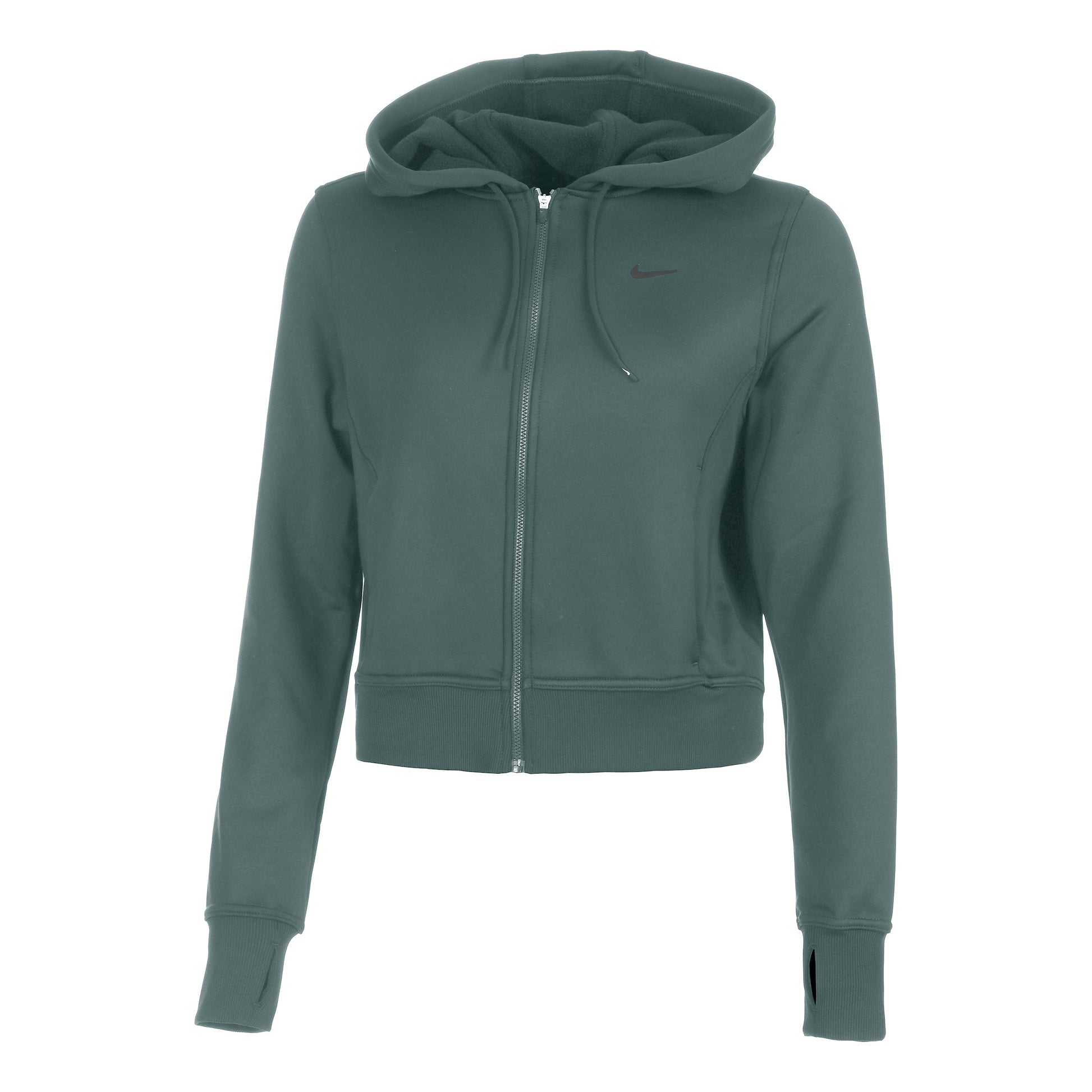 Nike One Therma-Fit Sweat-jacka Damer-Grön,Svart