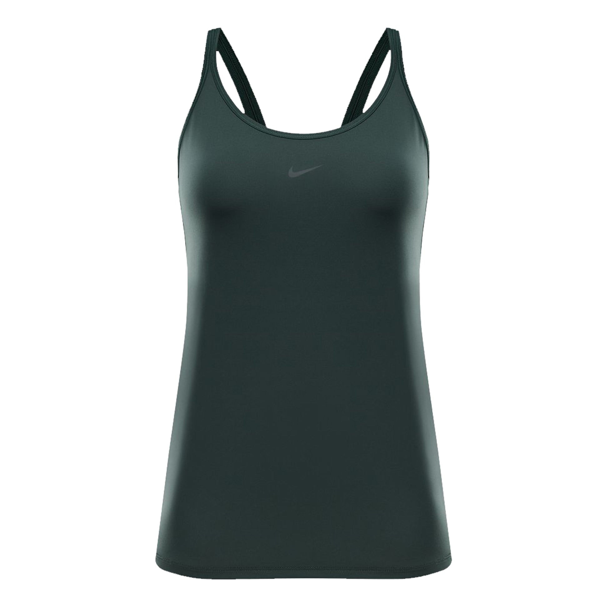 Nike One Dri-Fit Linne Damer - grön, svart