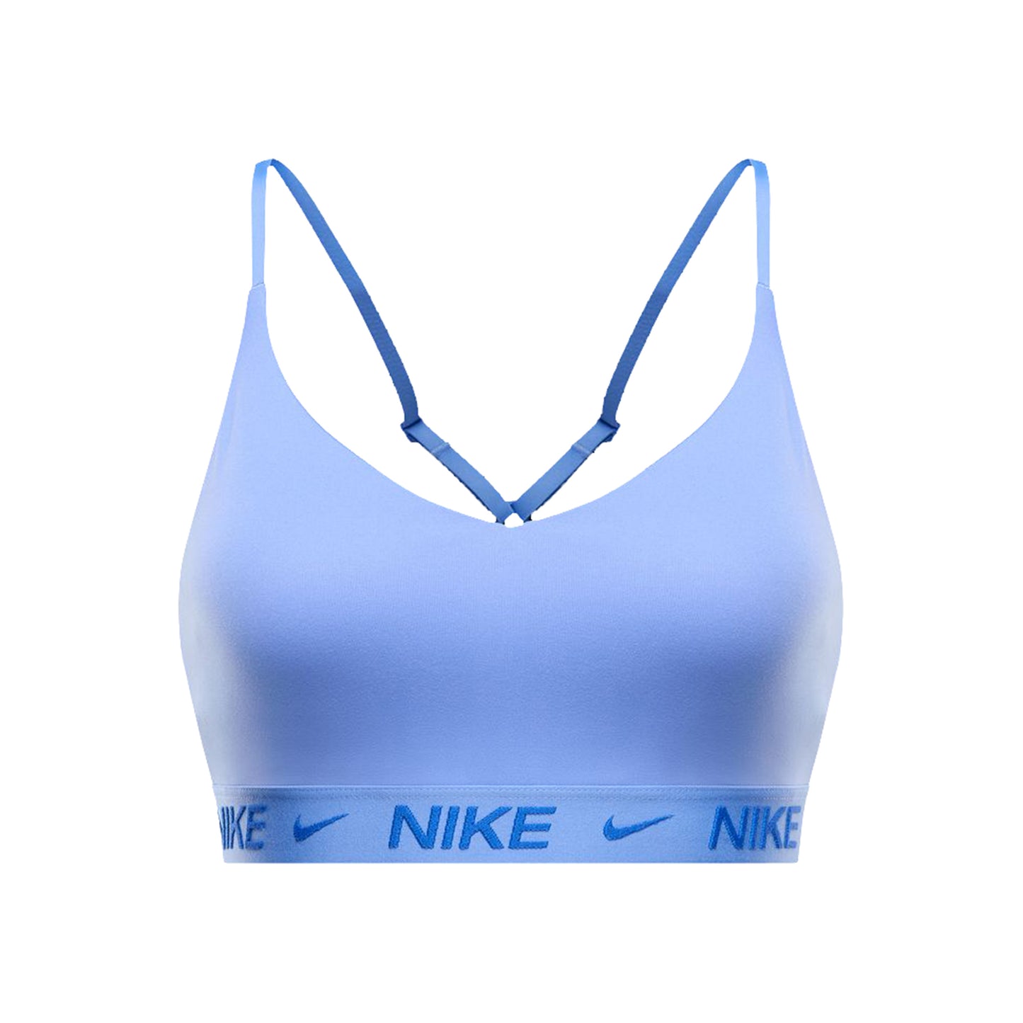 Nike Dri-Fit INDY LGT Support Sport-behå Damer-ljusblå