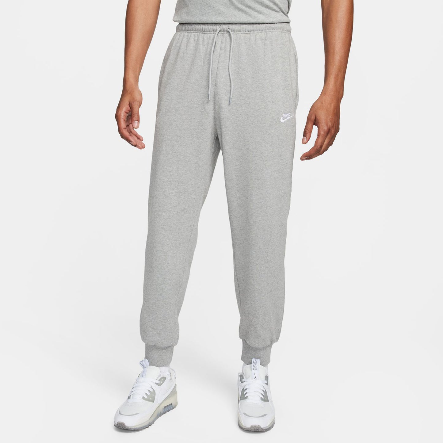 Nike Club Knit Träningsbyxa Herrar-Grå
