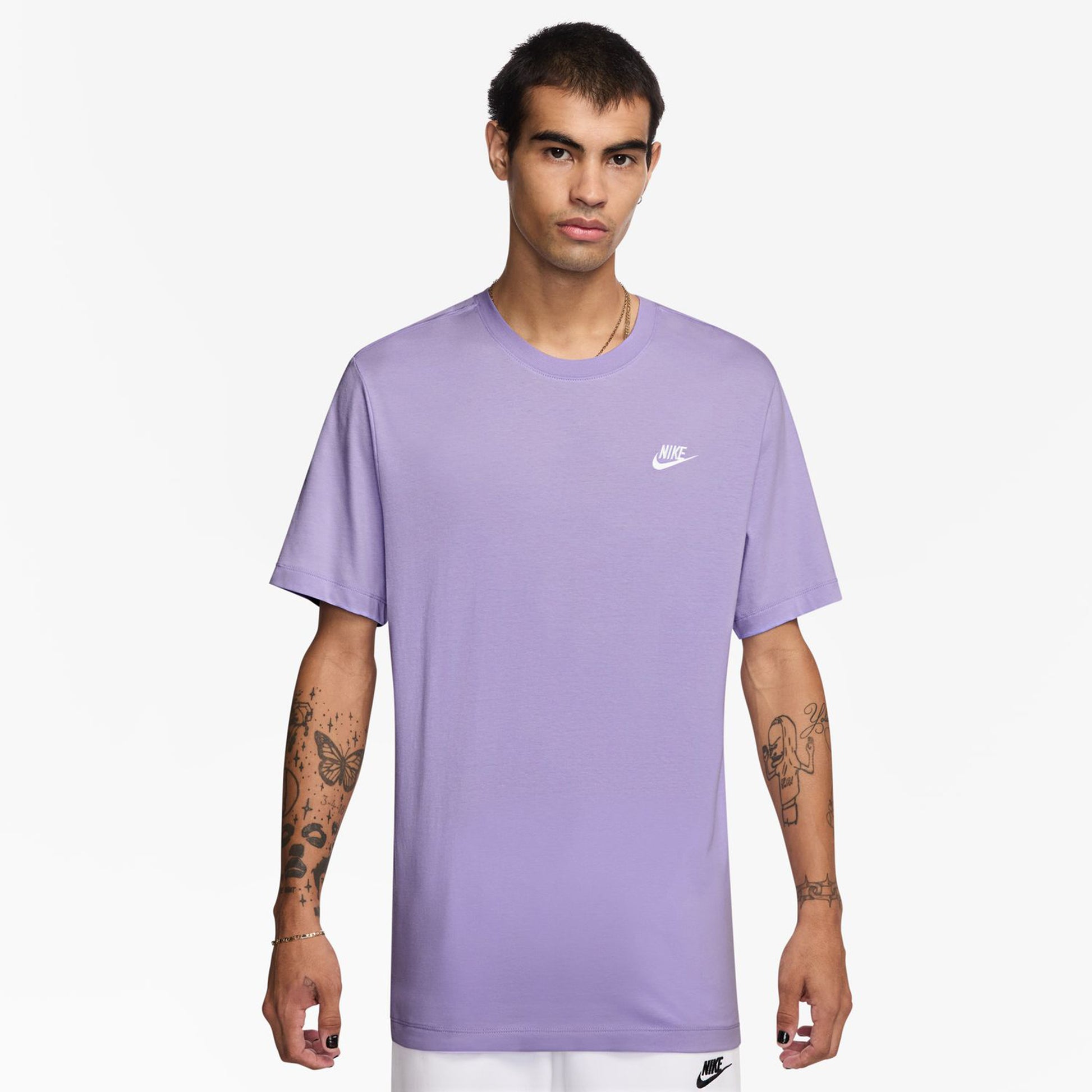 Nike Sportswear Club T-shirt Herrar - lila,