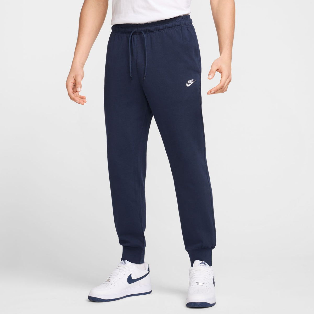 Nike Club Knit Träningsbyxa Herrar-Mörkblå