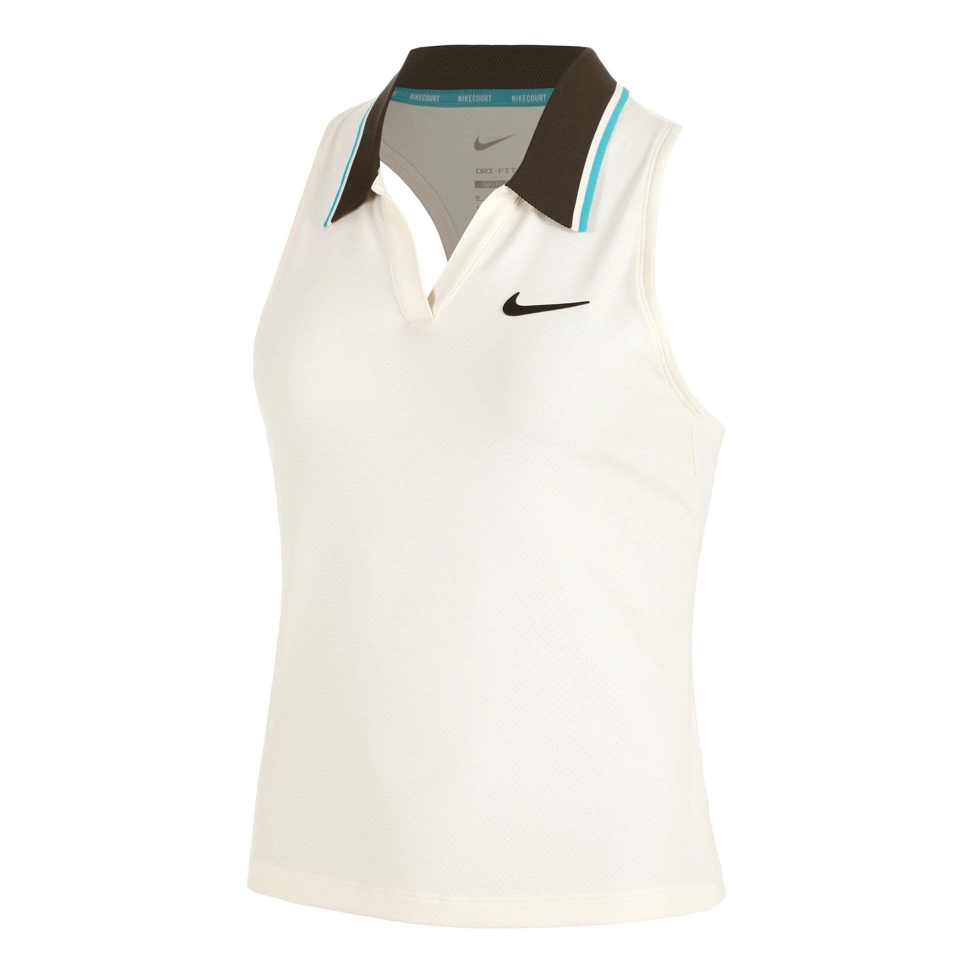 Nike Court Dri-FIT Slam Linne Damer-Creme,Brun