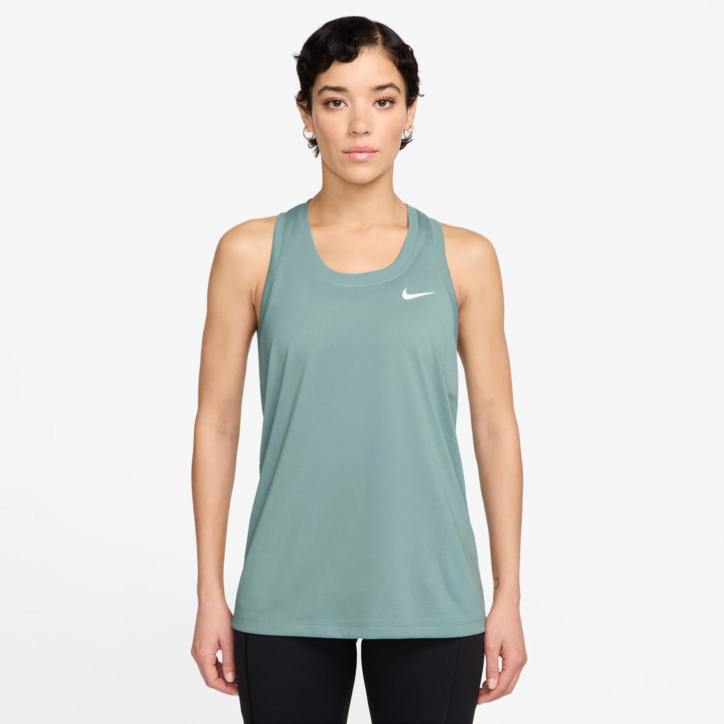 Nike Dri-Fit Racer Linne Damer-Visdom