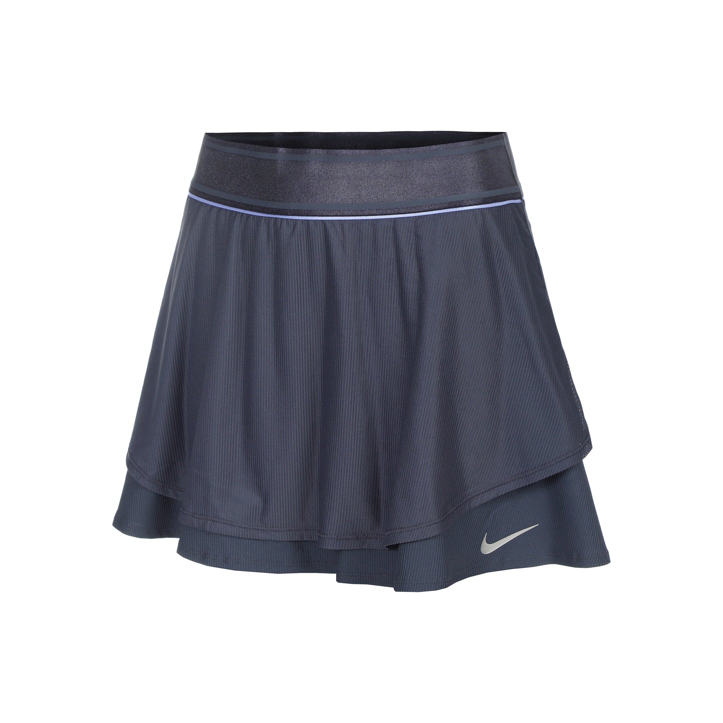 Nike Court Dri-Fit Slam High Rise Kjol Damer-Blå