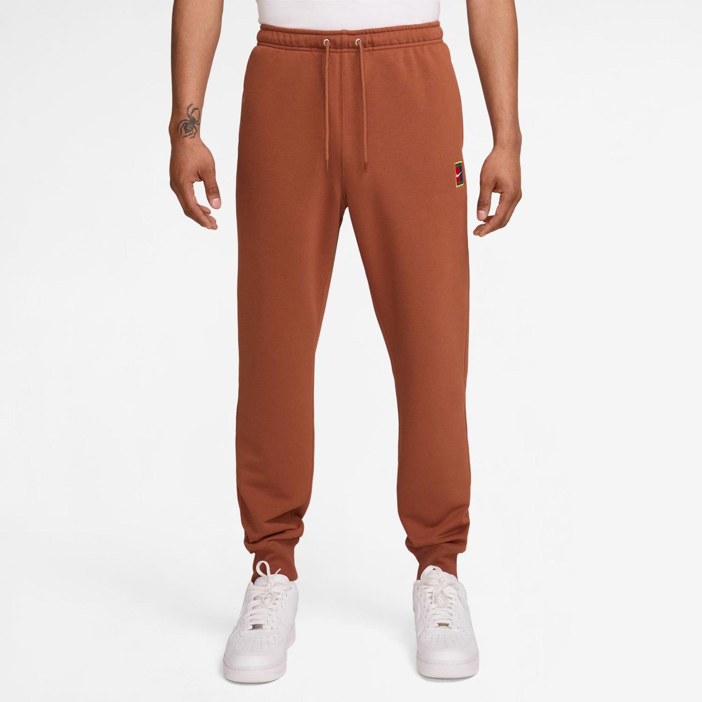 Nike Court Dri-Fit Heritage Fleece Träningsbyxa Herrar-Rost