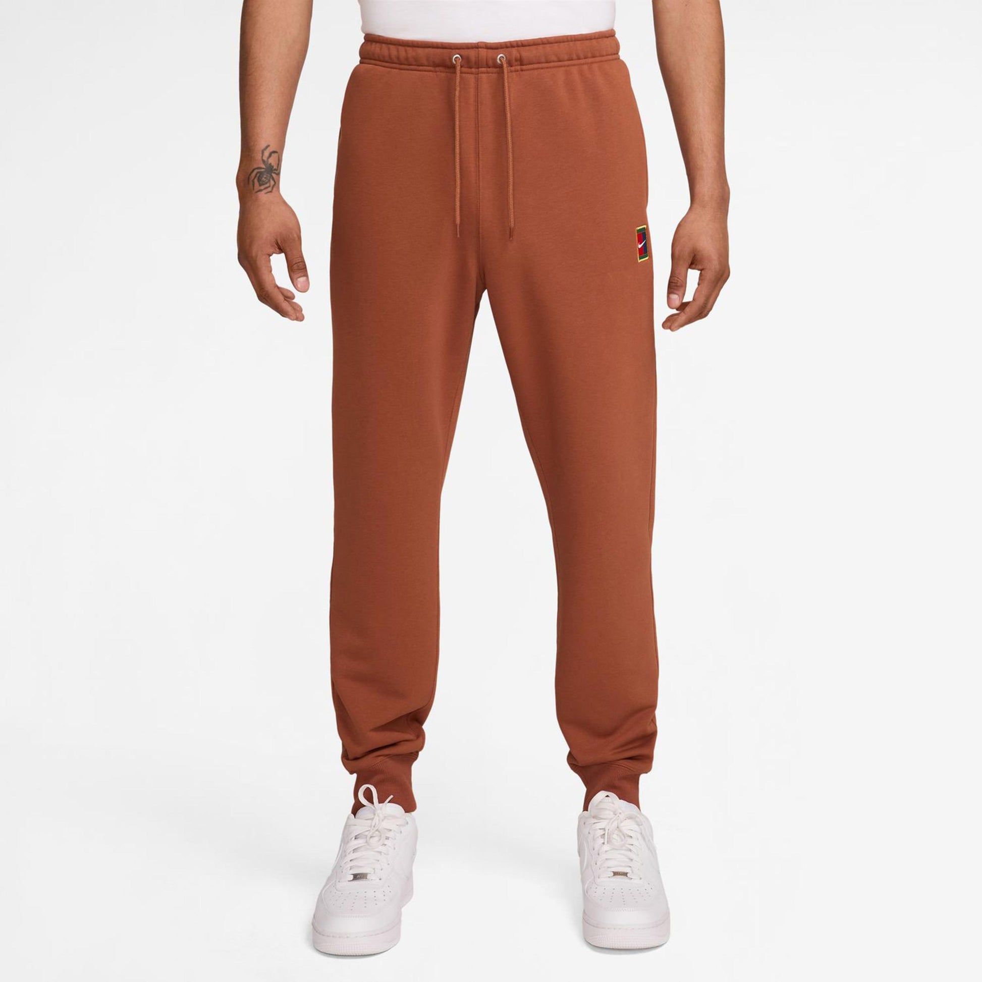 Nike Court Dri-Fit Heritage Fleece Träningsbyxa Herrar-Rost