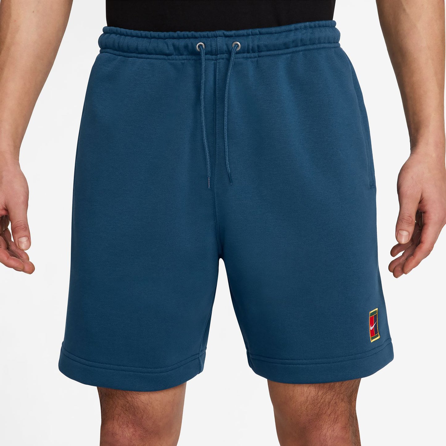 Nike Court Dri-Fit Heritage Fleece Shorts Herrar-Blågrå