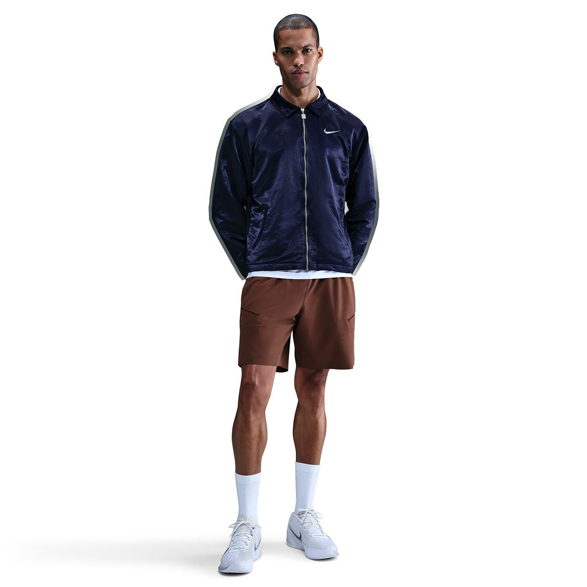 Nike Court Dri-Fit Slam Jannik Sinner Träningsjacka Herrar-mörkblå