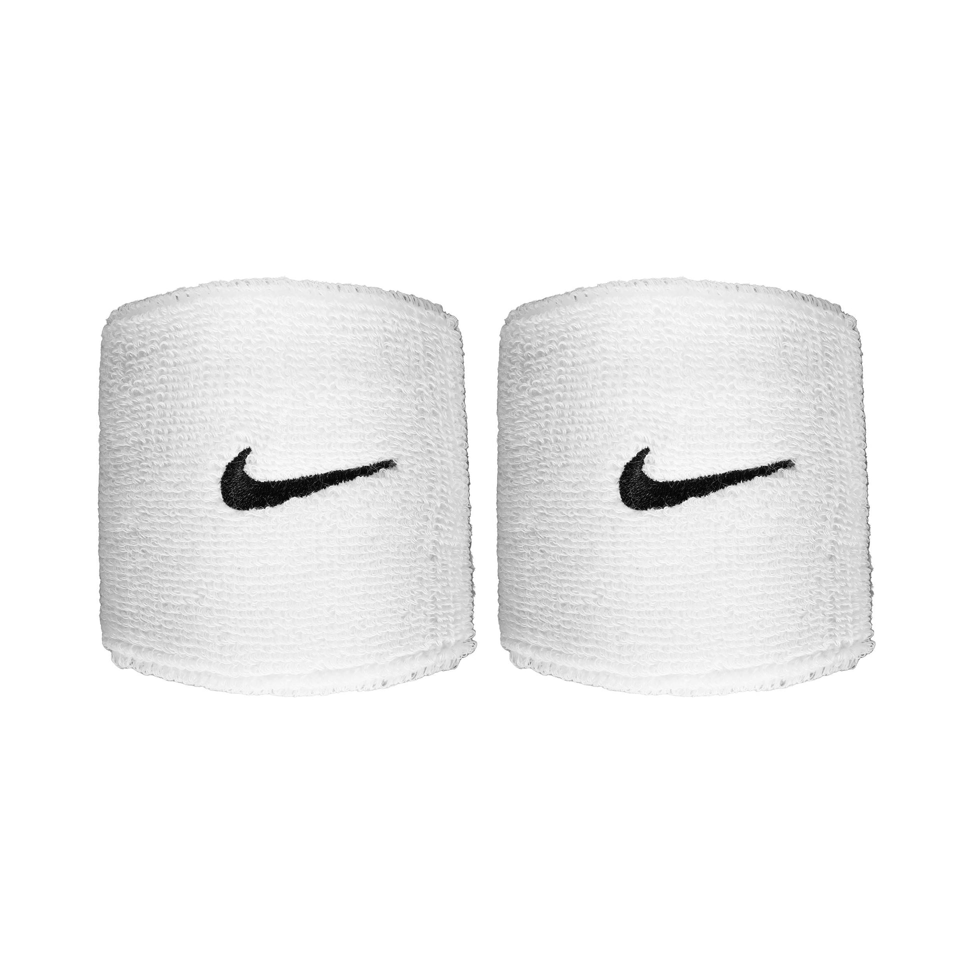 Nike Swoosh Classic Svettband kort - vit, svart