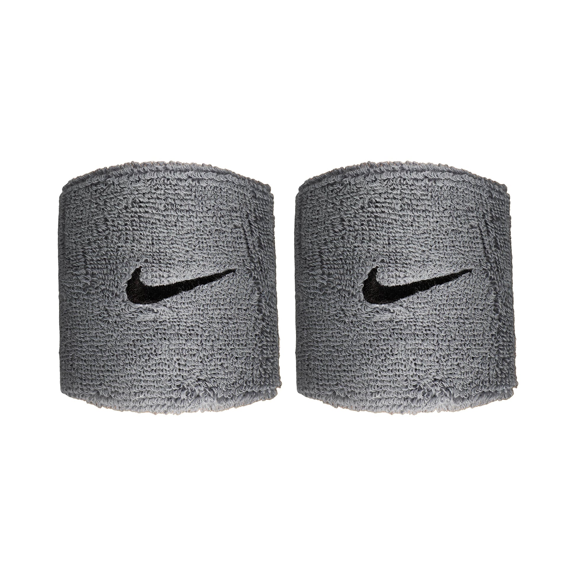 Nike Swoosh Classic Svettband kort - grå, svart