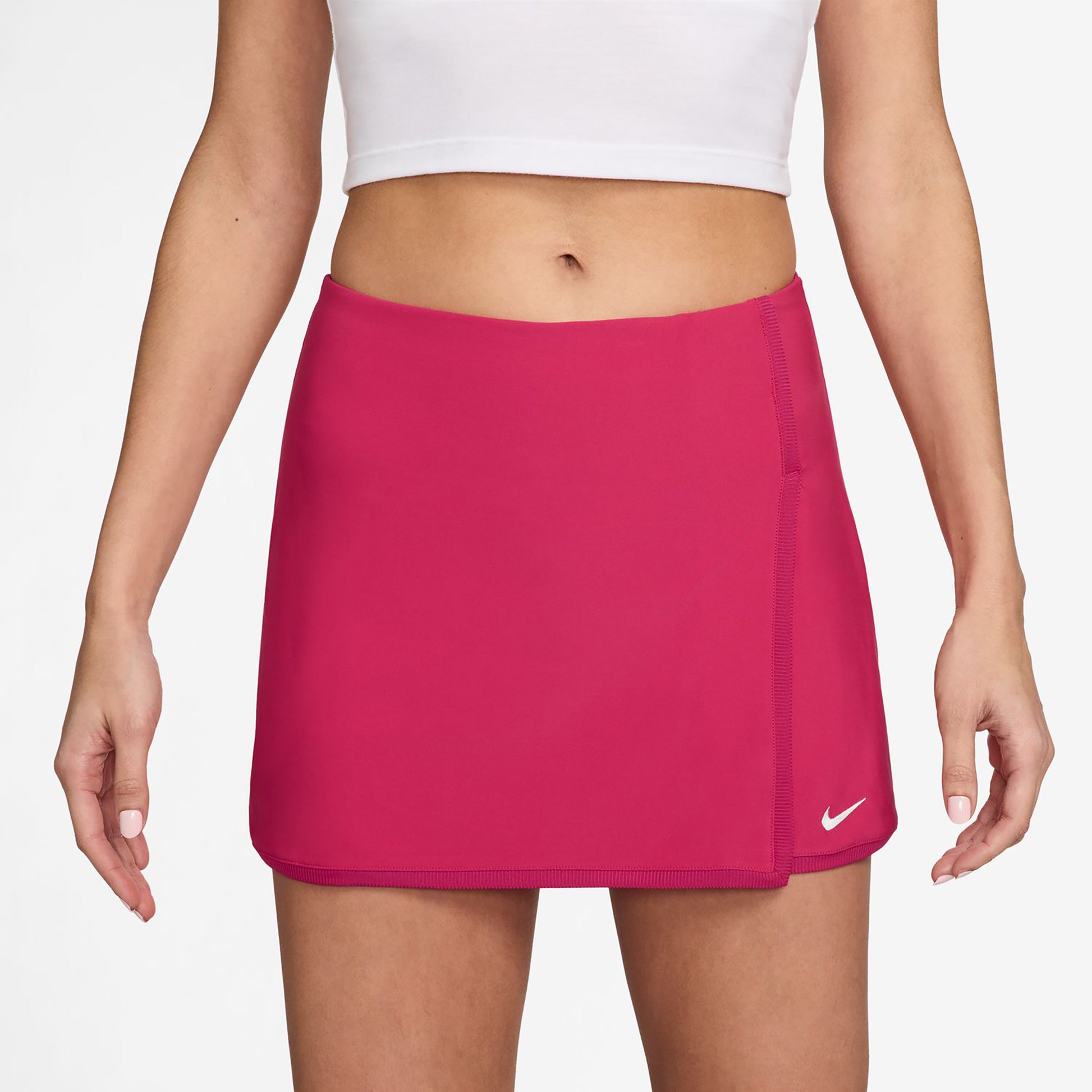 Nike Dri-FIT Victory Straight Kjol Damer - berry, vit